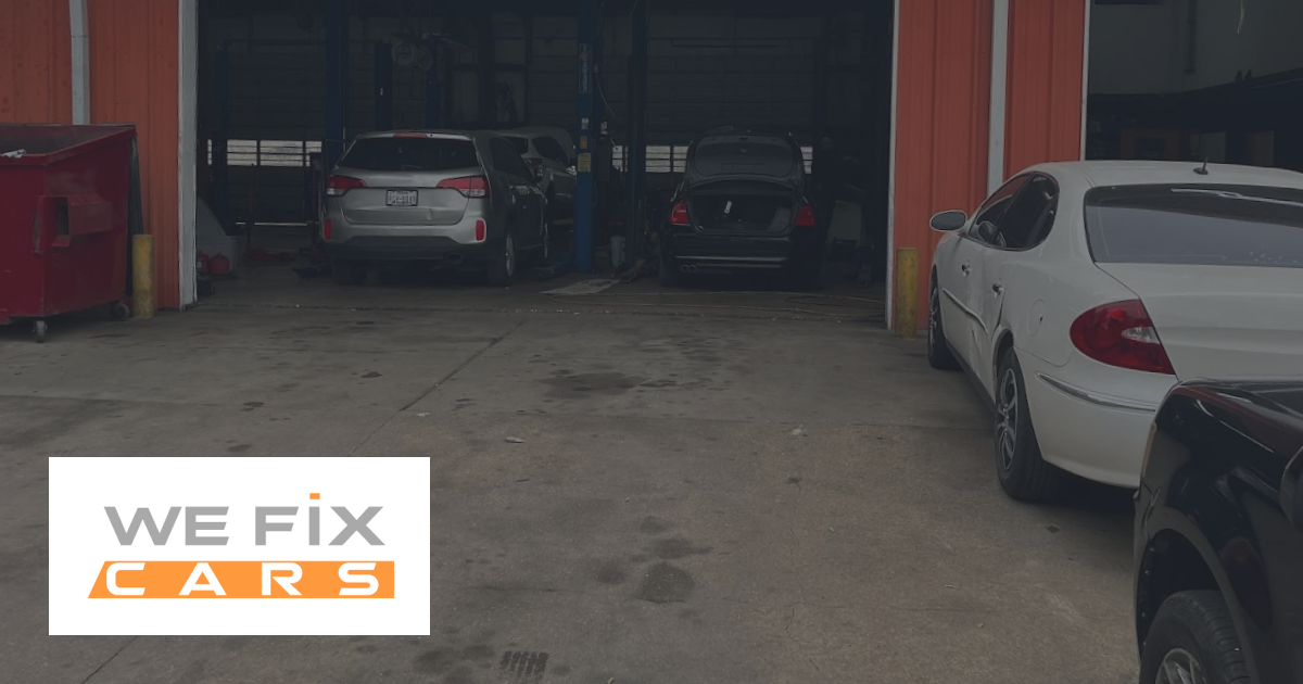 We Fix Cars cover