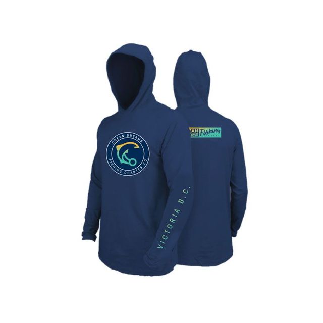 The front and back of a victoria b.c. hoodie