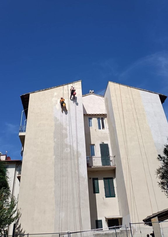 edilizia acrobatica su fune