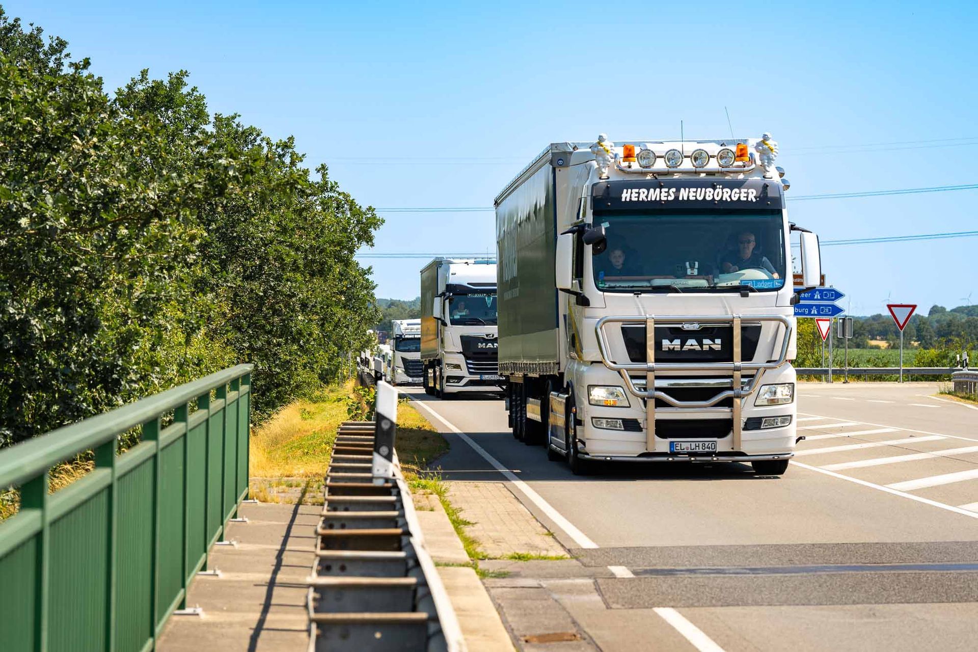 Lkw-Flotte on Tour