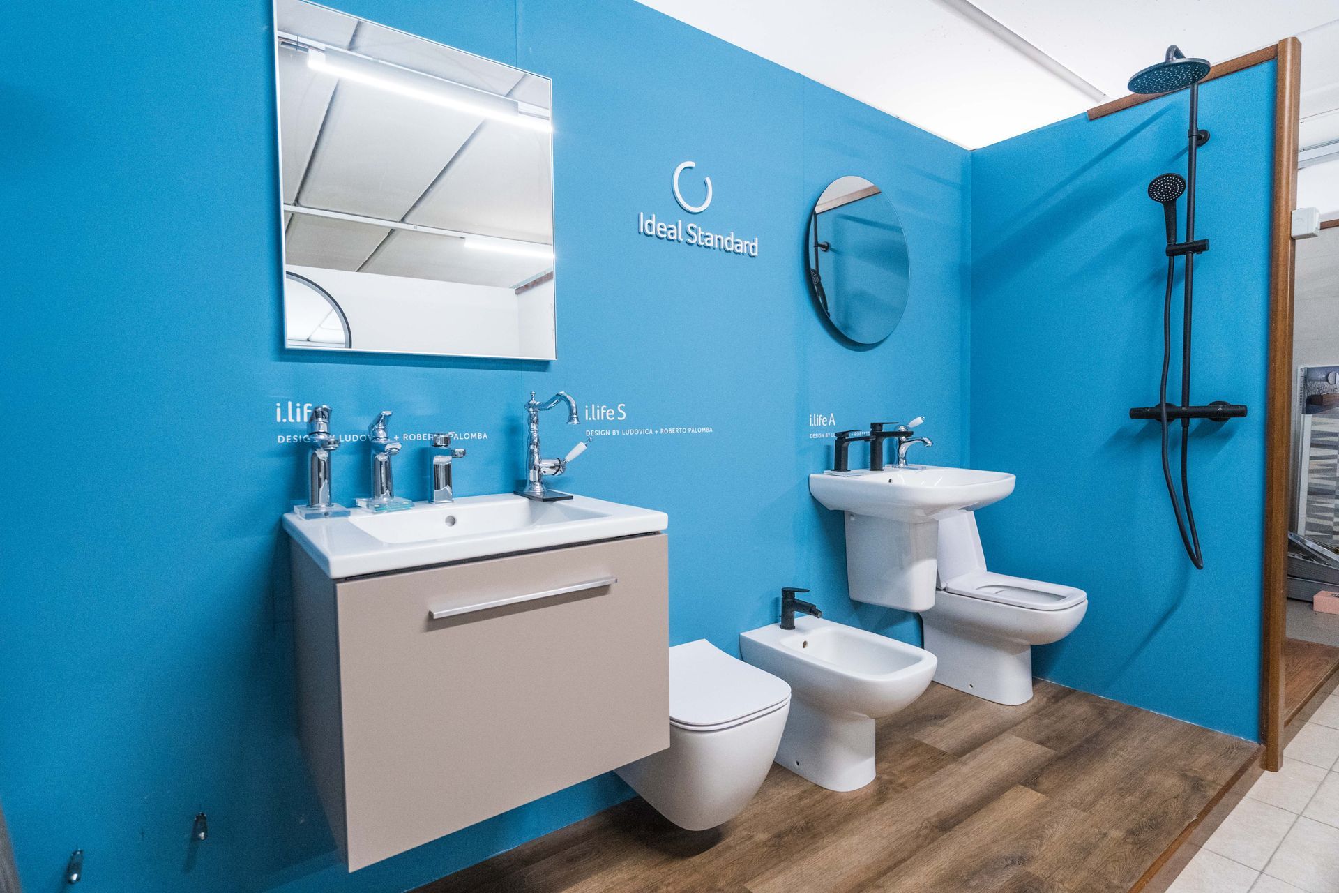bagno azzurro