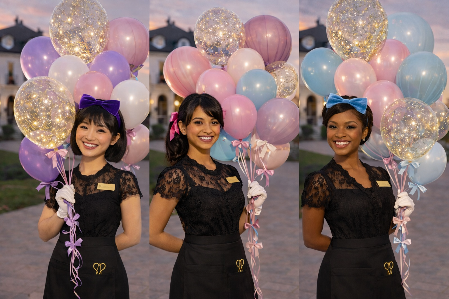 Balloon delivery at Manhattan Beach Pier and Roundhouse Aquarium event space, 1 Manhattan Beach Pier