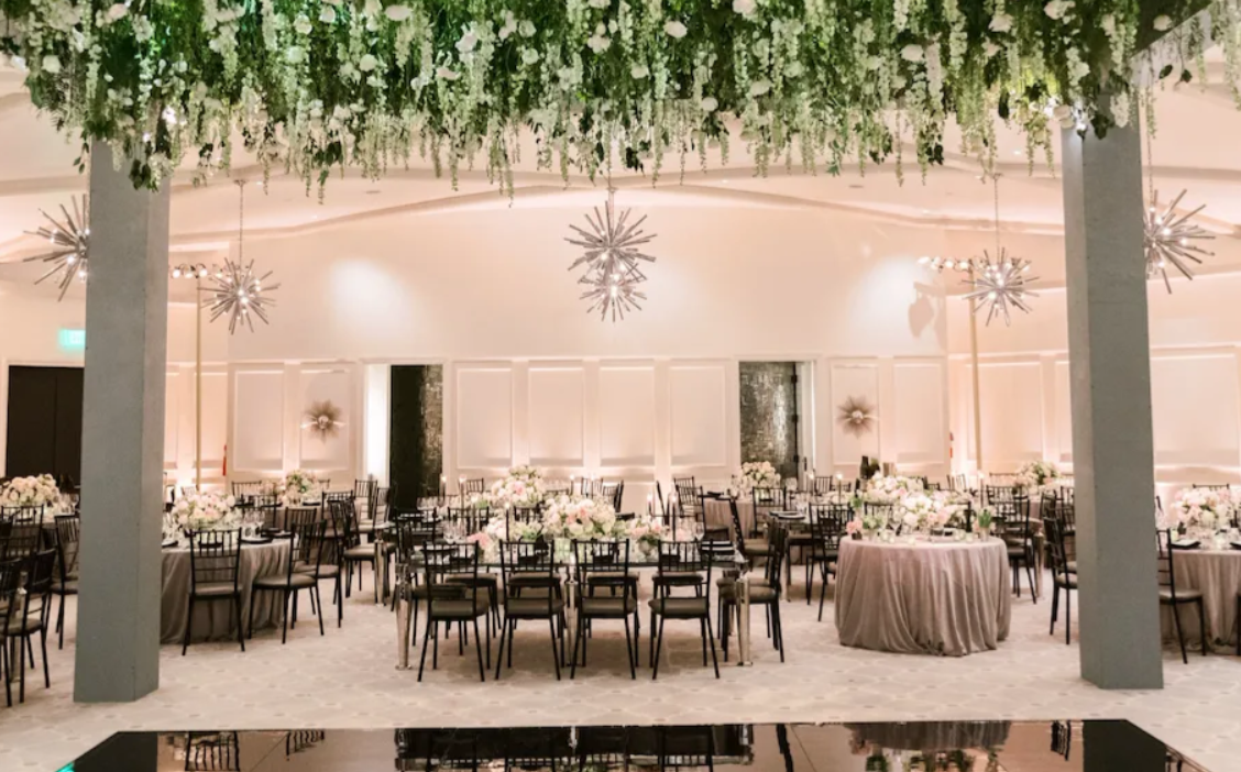 Luxury balloon delivery at Hotel Bel-Air grand event space and garden, 701 Stone Canyon Rd Bel Air CA