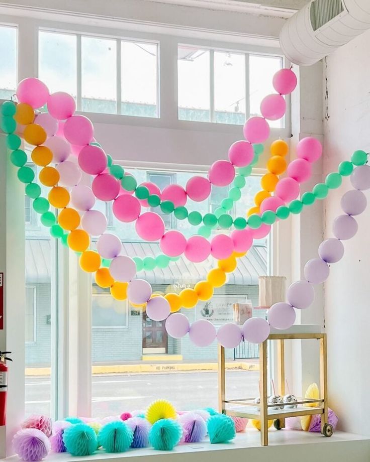 Summer balloon bead pearl strands Los Angeles