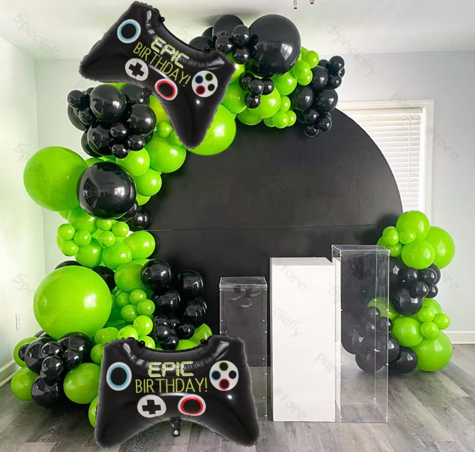 Organic balloon garland photo backdrop wall delivery Hermosa Beach