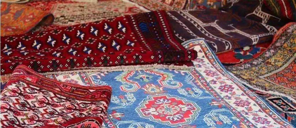 Pile of rugs