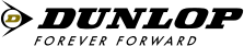 Logo Dunlop: testo nero