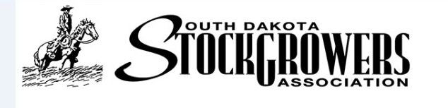 A logo for the south dakota stockgrowers association
