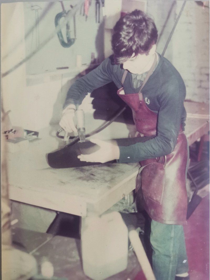 Russell Strange Commercial Upholstery | Russell Strange Aged 18