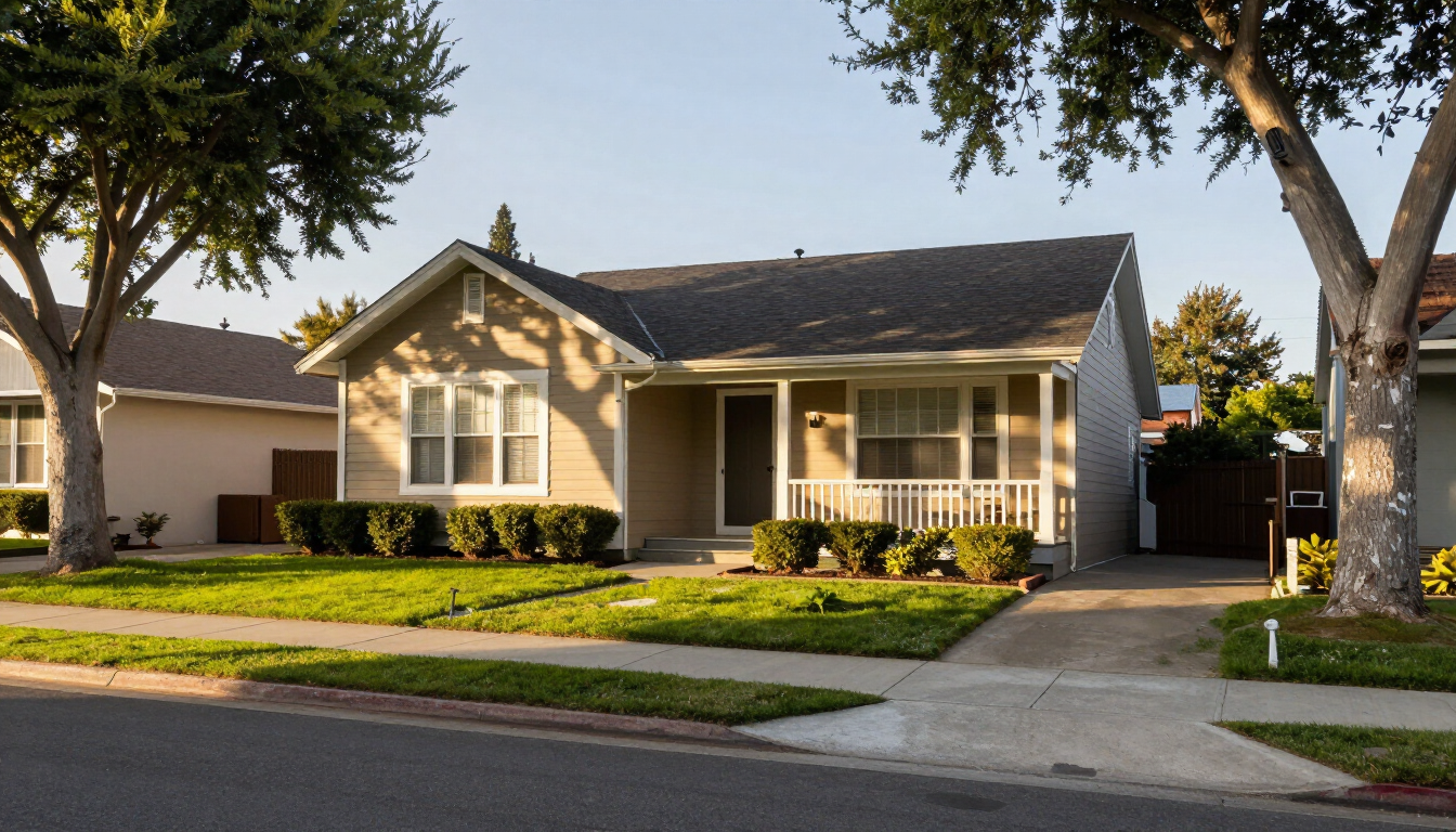 Stockton residential street