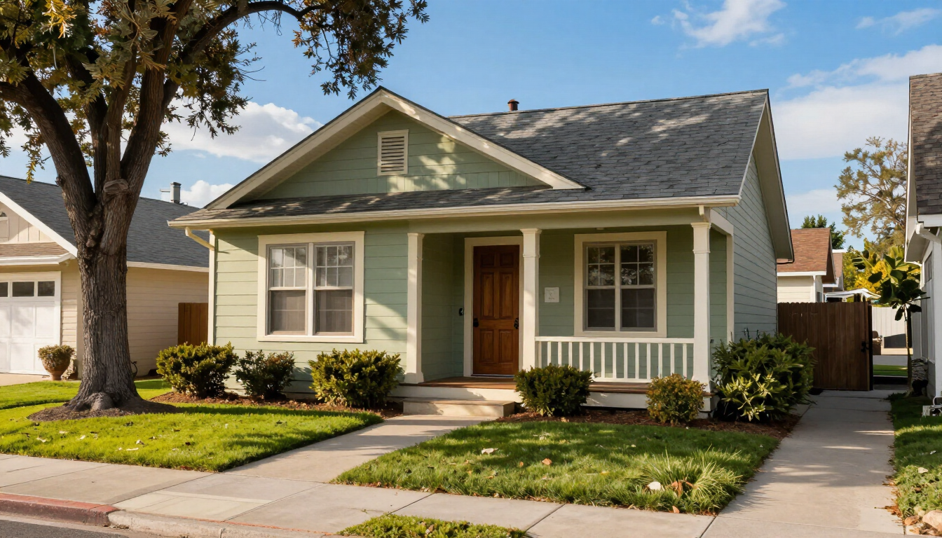 Modesto bungalow exterior