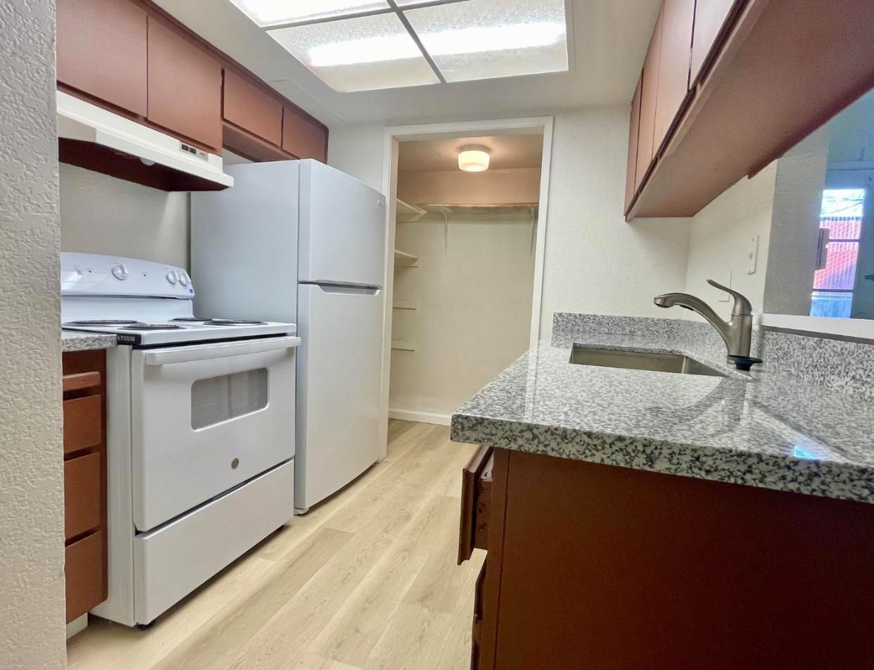 Updated kitchen in a Stockton, CA condo rental managed by M&S Property Management