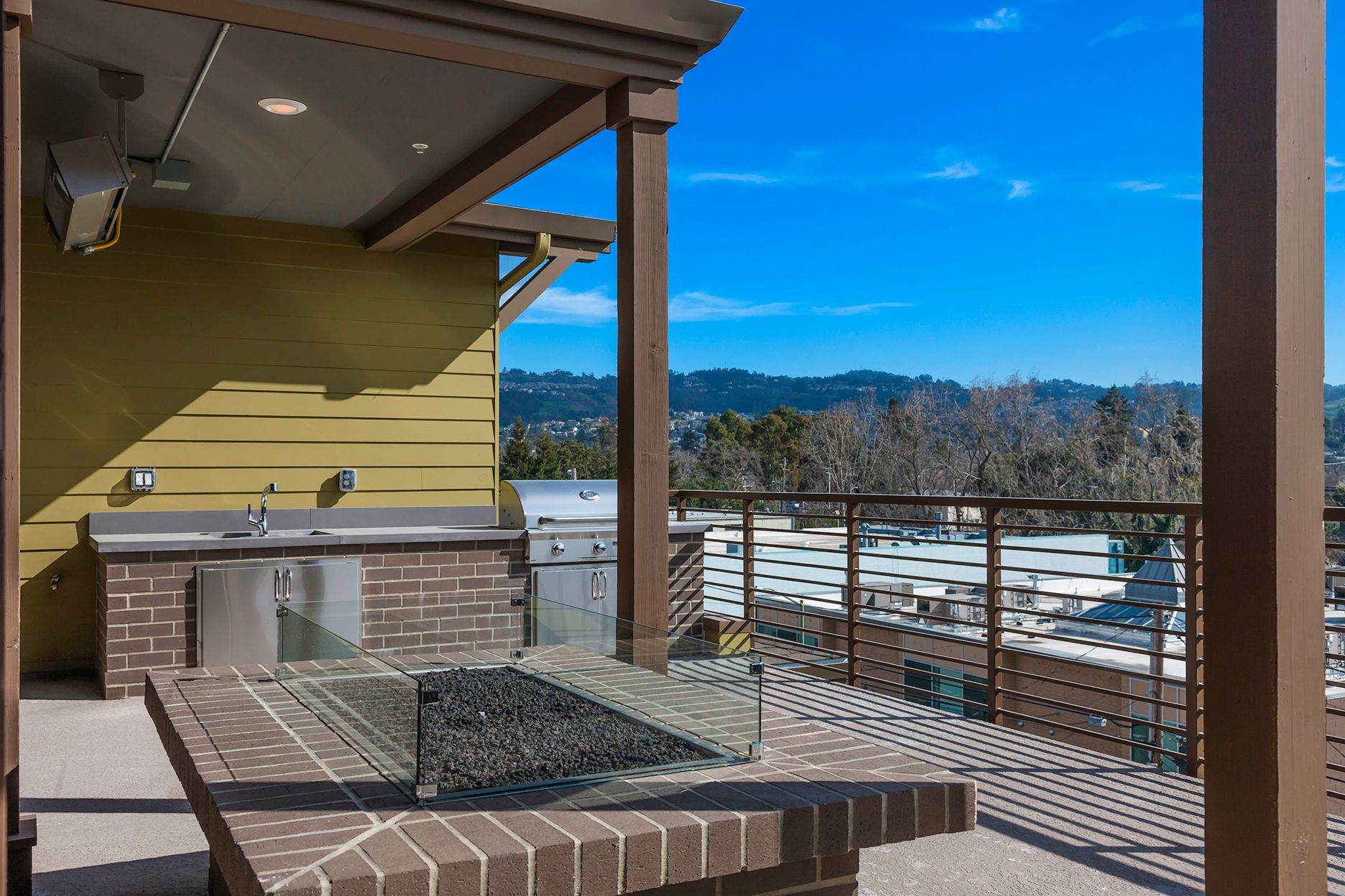 rooftop deck
