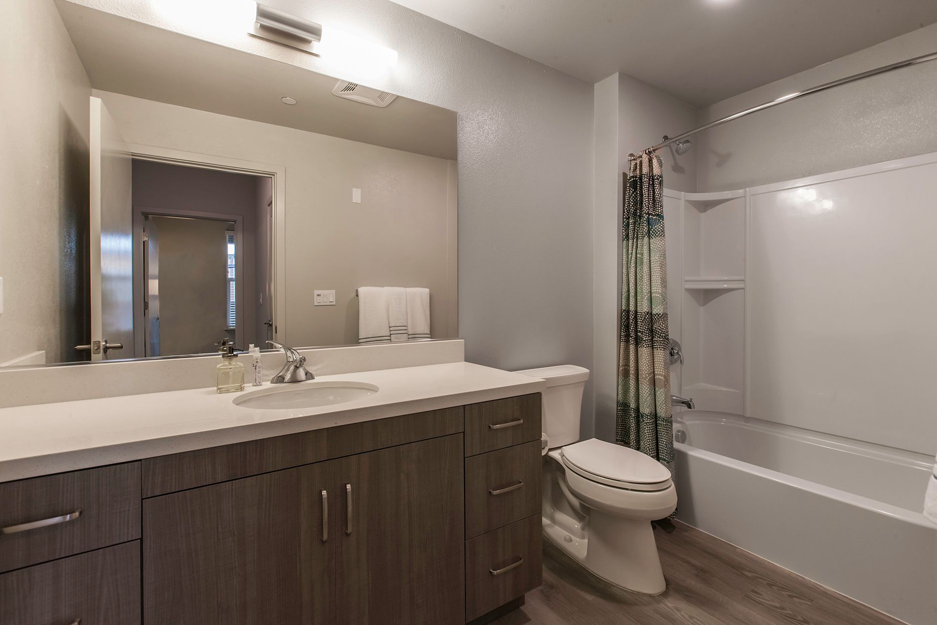 bathroom and toilet