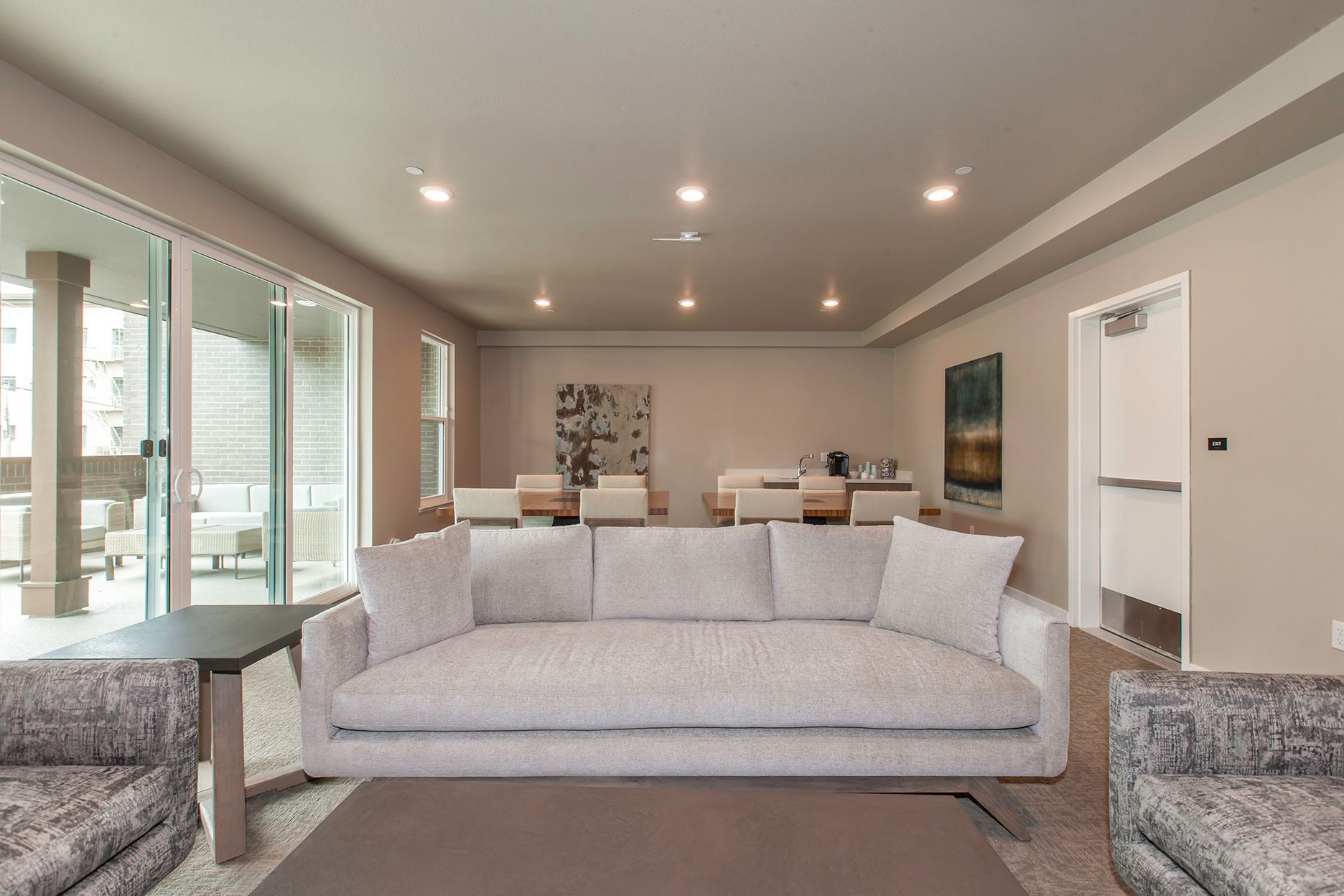 meeting area couch