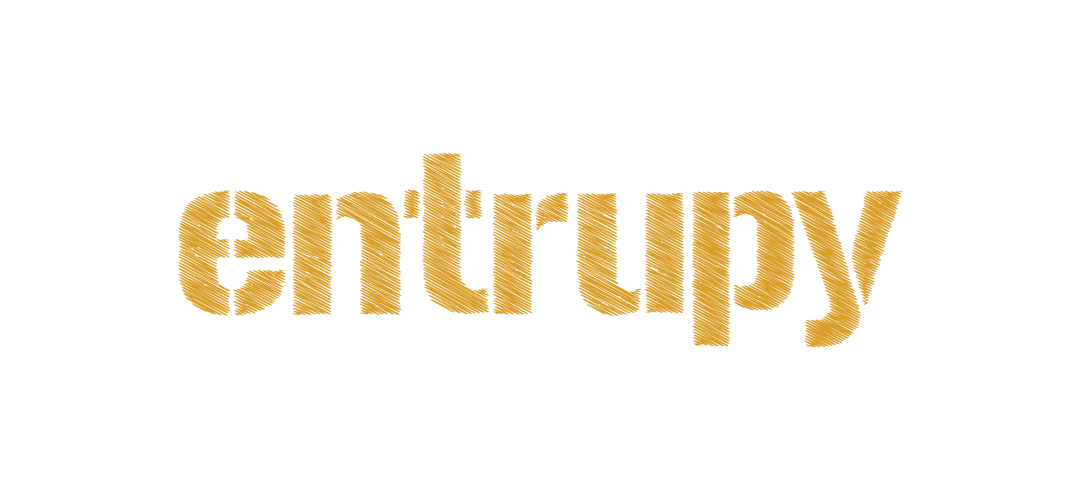 Entrupy logo in gold