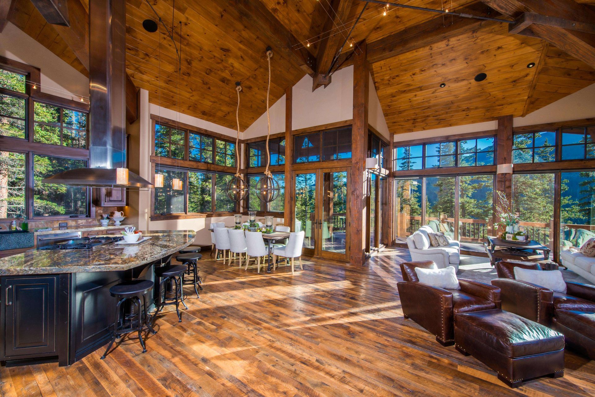 wester style house interior