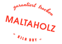 Maltaholz, Holzhandel, Kiln dry, Logo