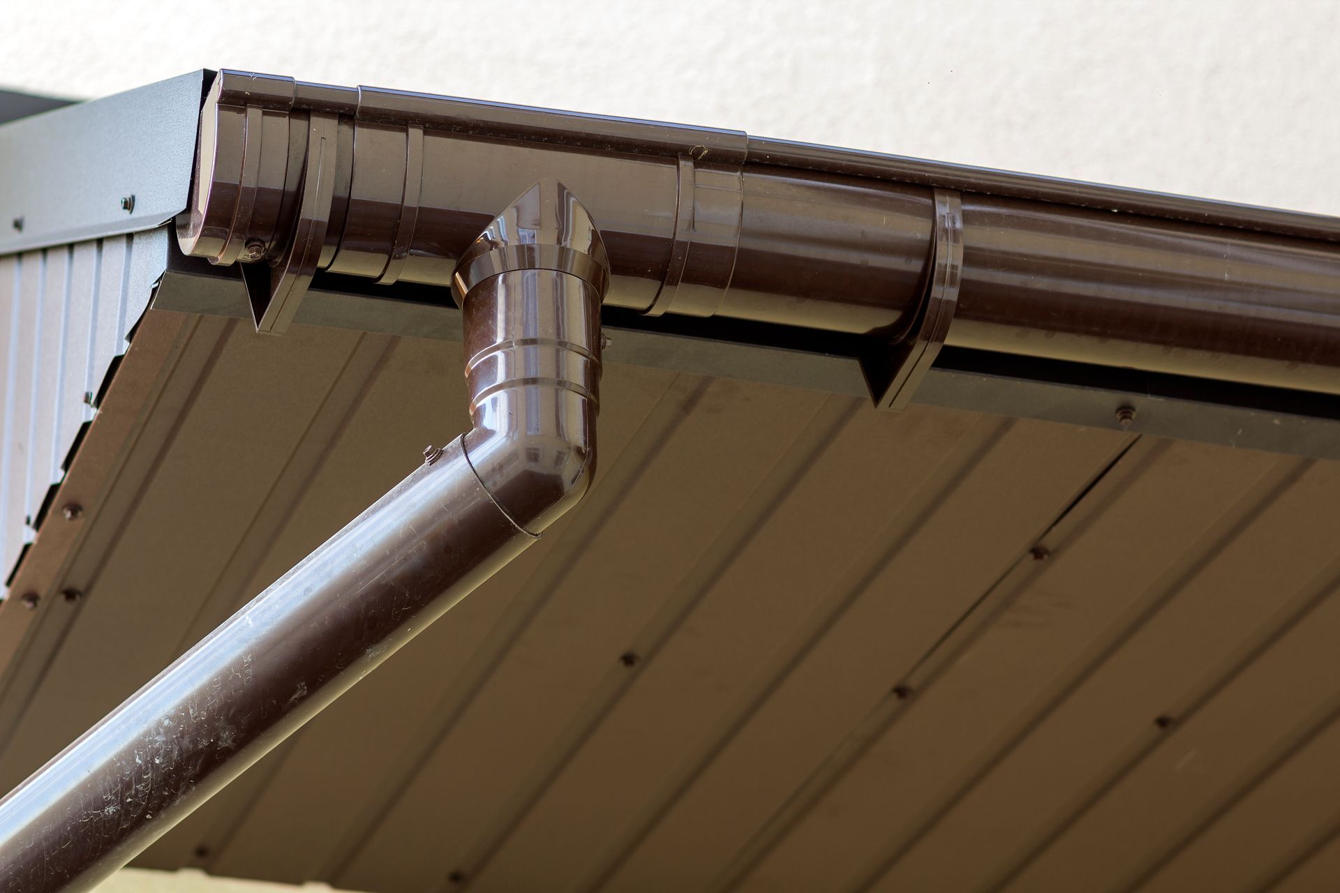 New Brown Gutter Install in Dickson,TN