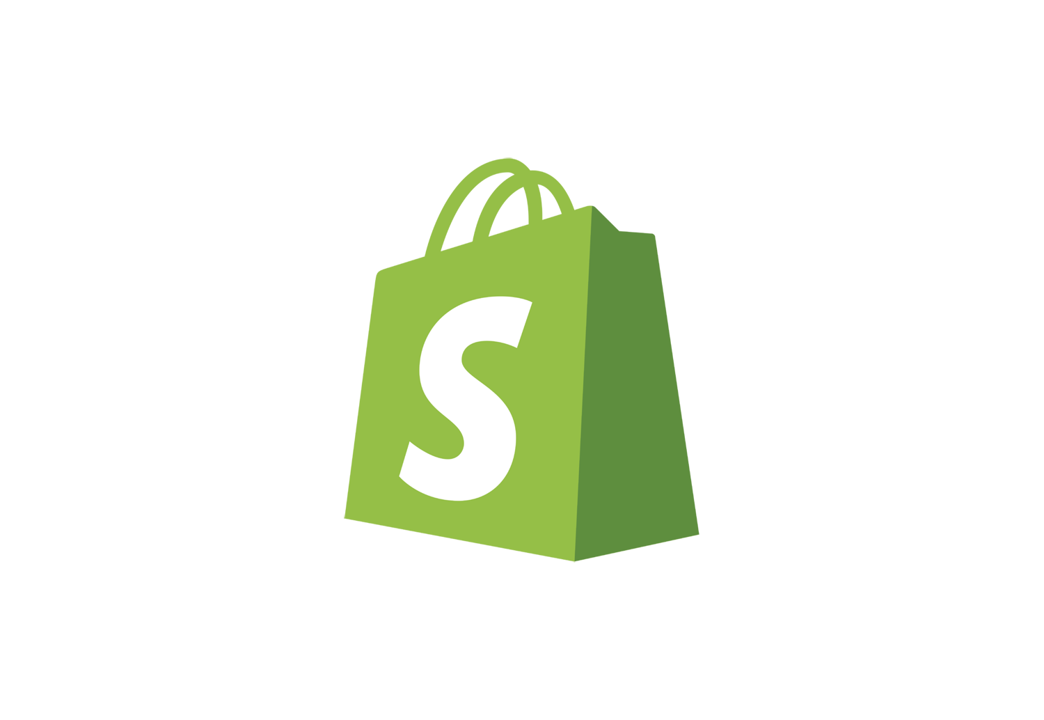 WordPress logo: white