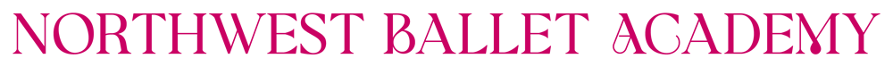 Northwest Ballet Academy Northwest Ballet Academy logo in pink text