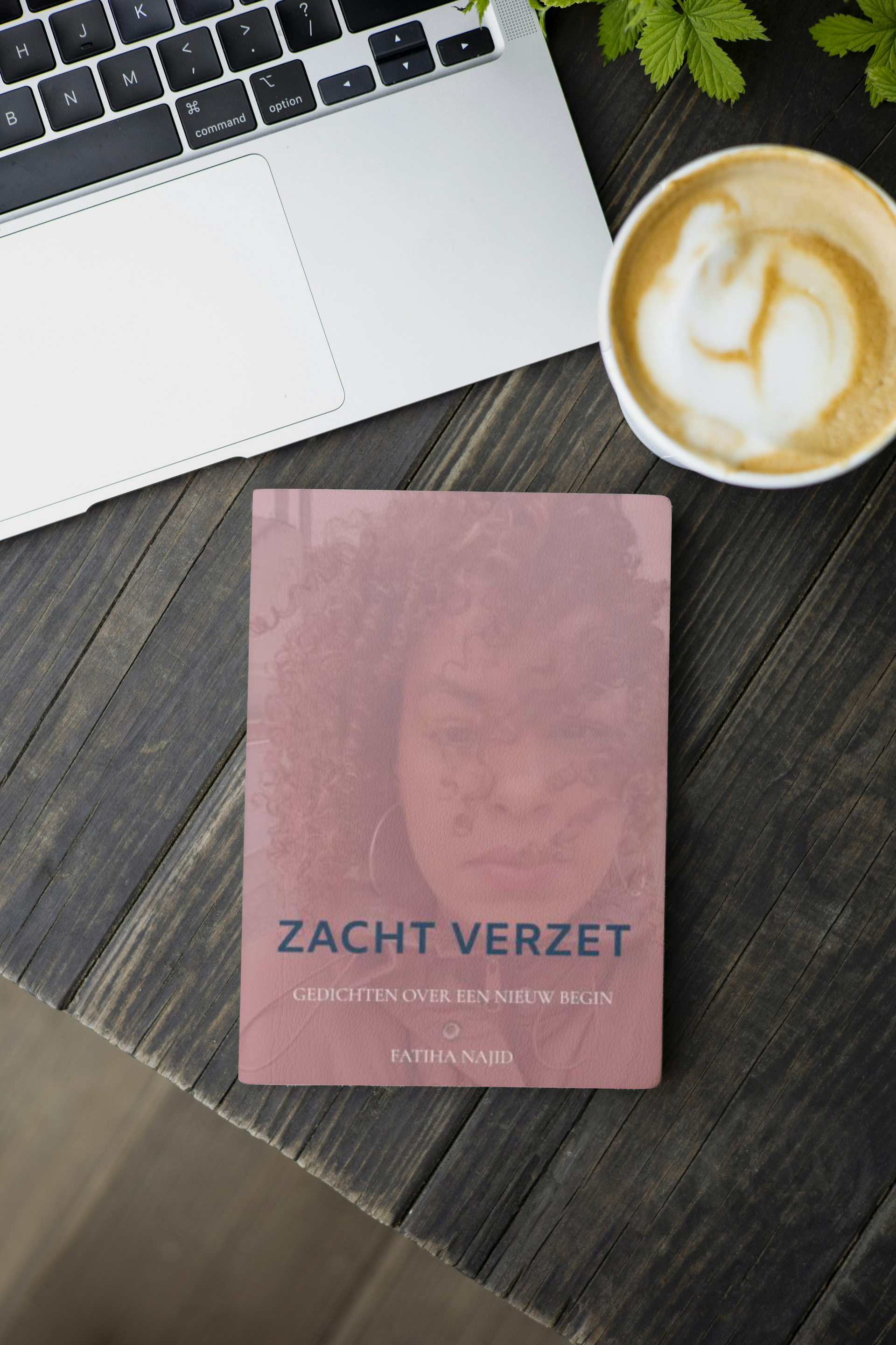 Een roze boekje met de titel 