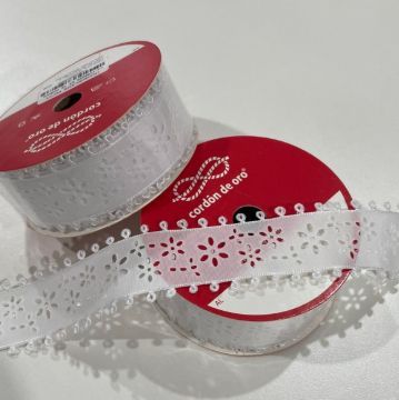 CINTA TROQUELADA PICOT — 25 mm