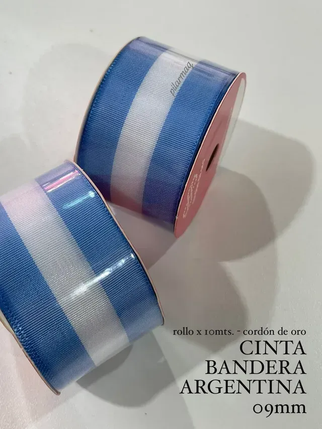 Cinta Bandera Argentina Nro9