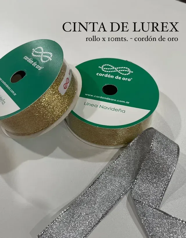CINTA DE LUREX