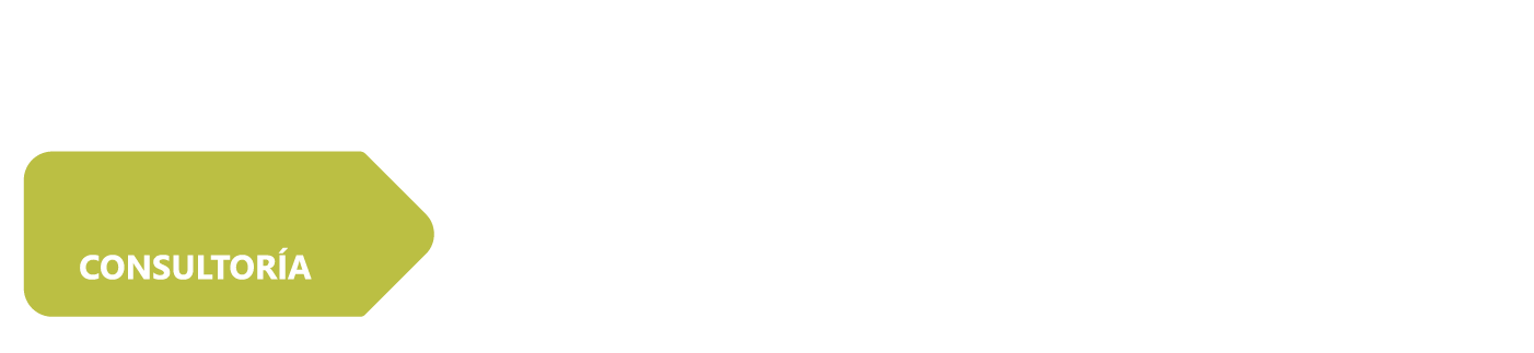 Rectángulo redondeado verde con una flecha y texto que dice 