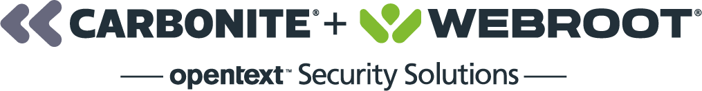 Carbonite Backup Microsoft 365
Carbonite Endpoint Backup / OpenText Core Endpoint Backup
OpenText Server Backup
