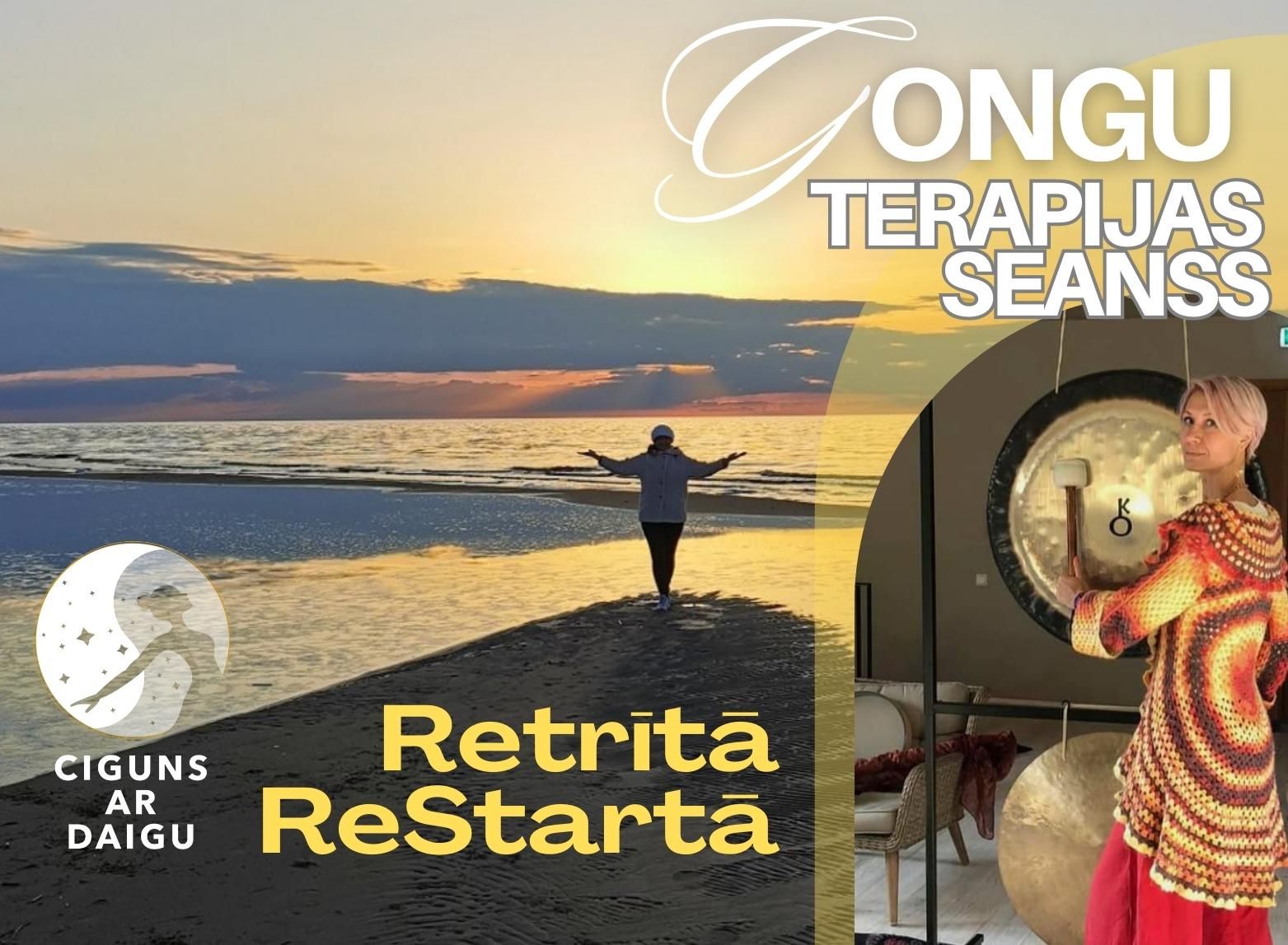 retrīts, restarts, gongi, ciguns, cigun, taidzi, taidziar vēdekli, taidzidejaarvēdekli, deja arvēdekli, ciguns ar daigu, daiga šļahota, marija mežecka, gongu terapija, pastaigu meditācija, vingrojumi ar nūju