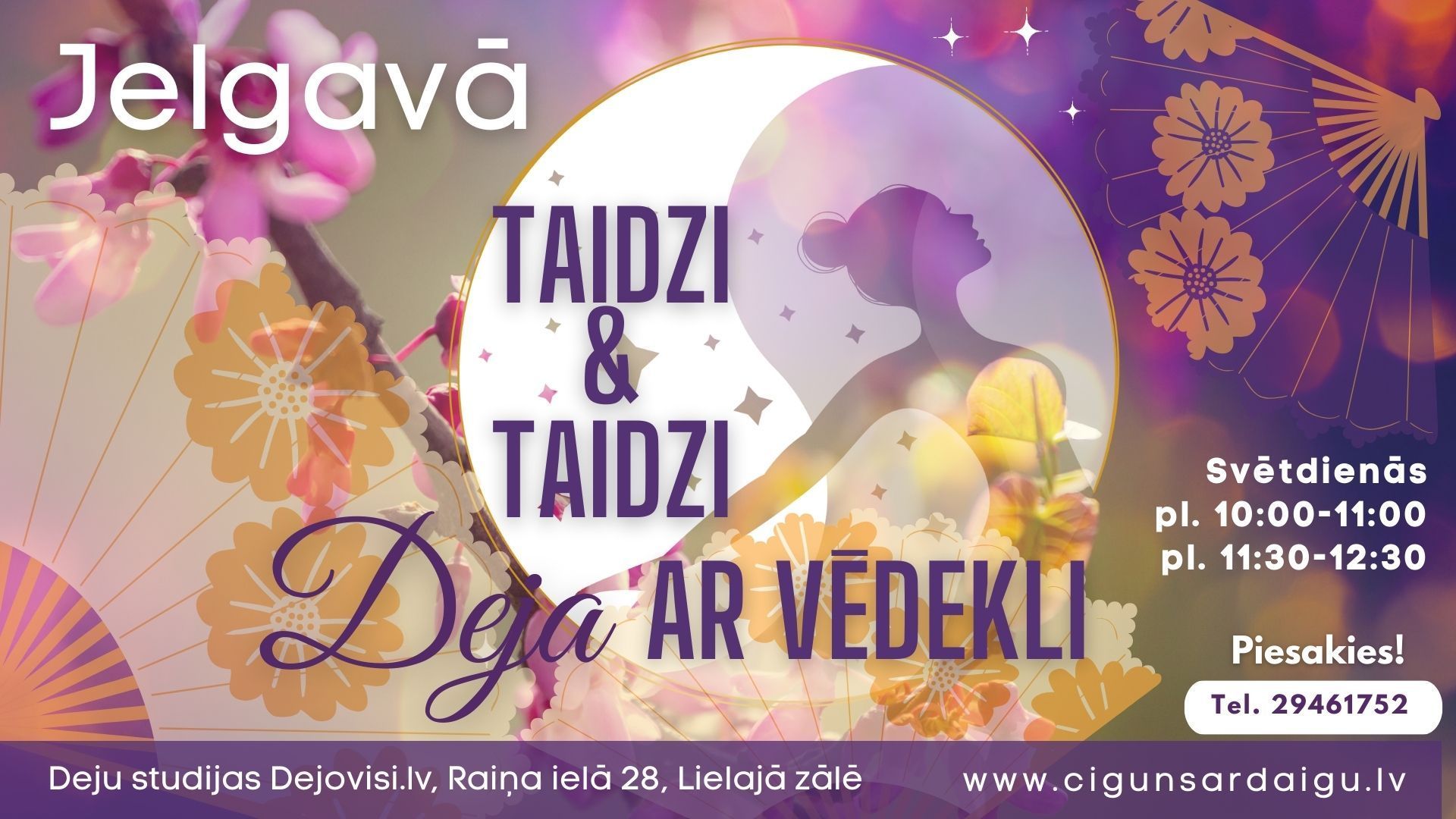 Taidzi, taichi, Taidzi deja ar vēdekli, taidzi ar vēdekli, taichifan, veselība, dzīvesprieks, labsajūta, vingro, prieks