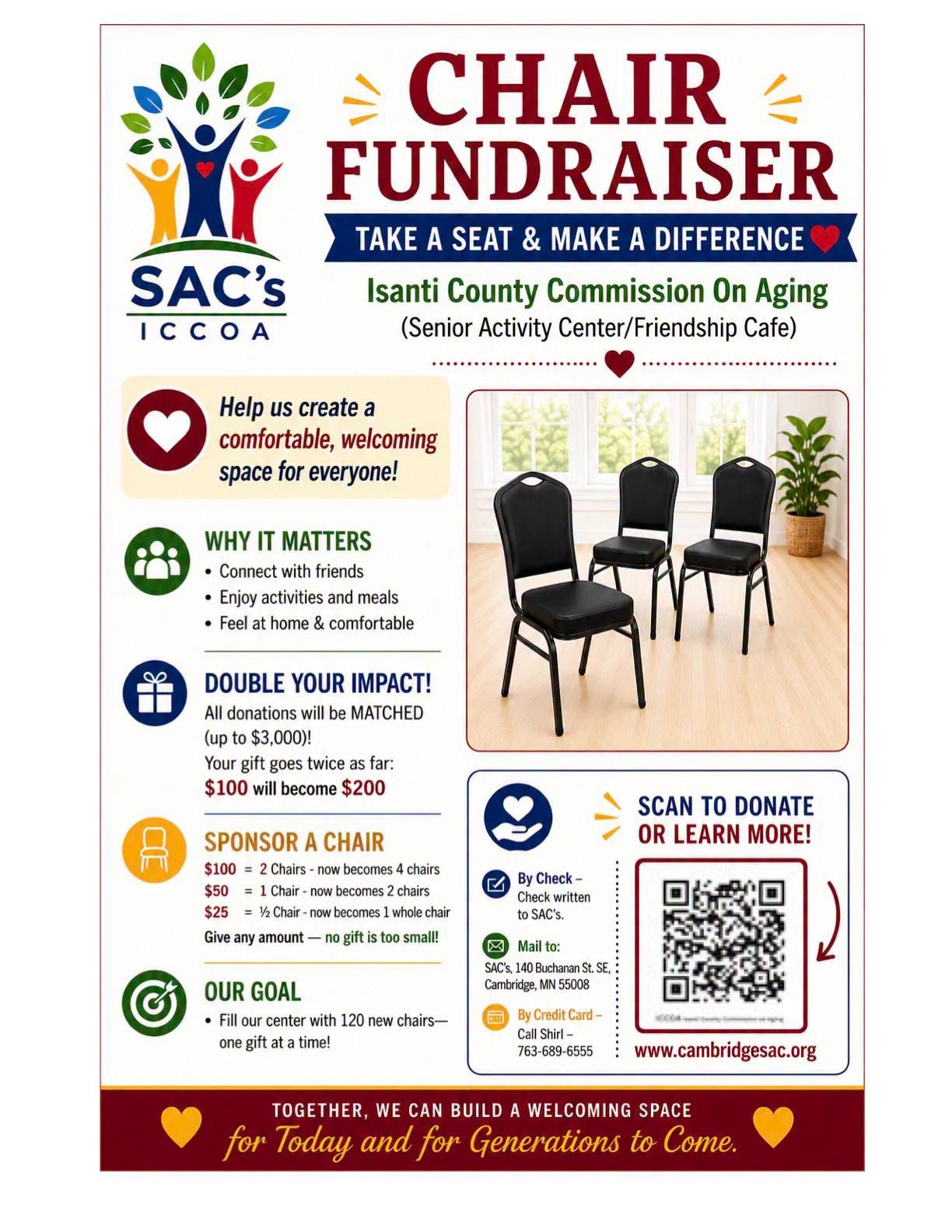 Chair Fundraiser