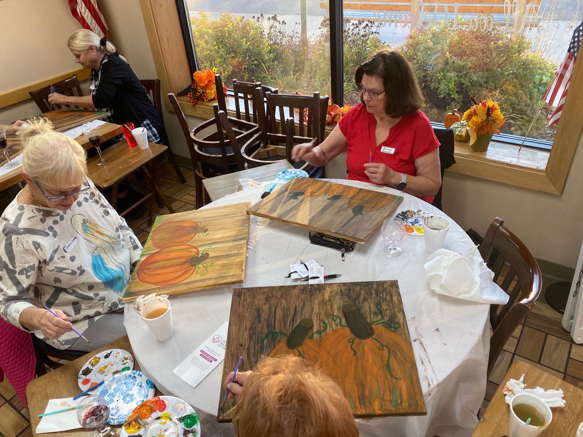 Fall painting activities