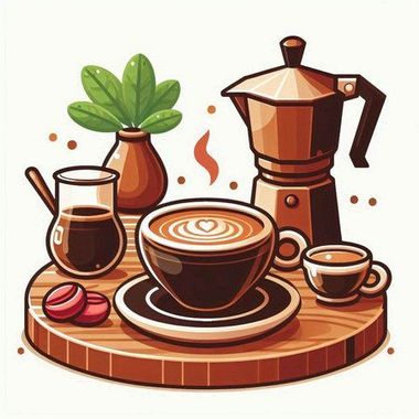 Coffee cup and Pot