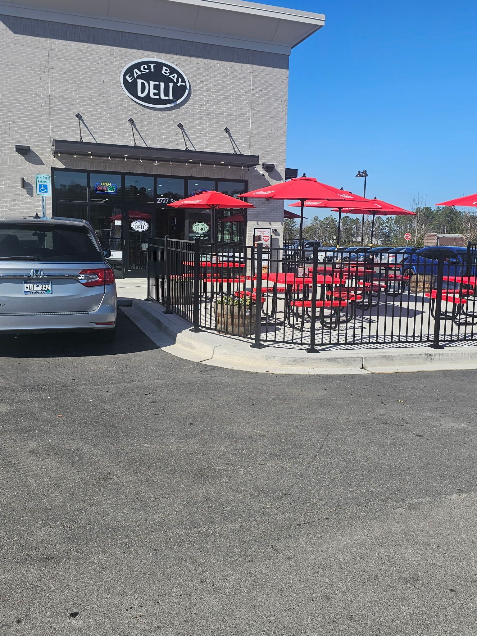 Exterior of a restaurant, 