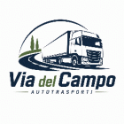 Cartello stradale blu con la scritta “Via del Campo”