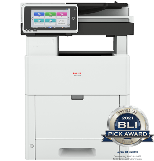 Lanier MP 2555 Black & White Multifunction Printer WBP