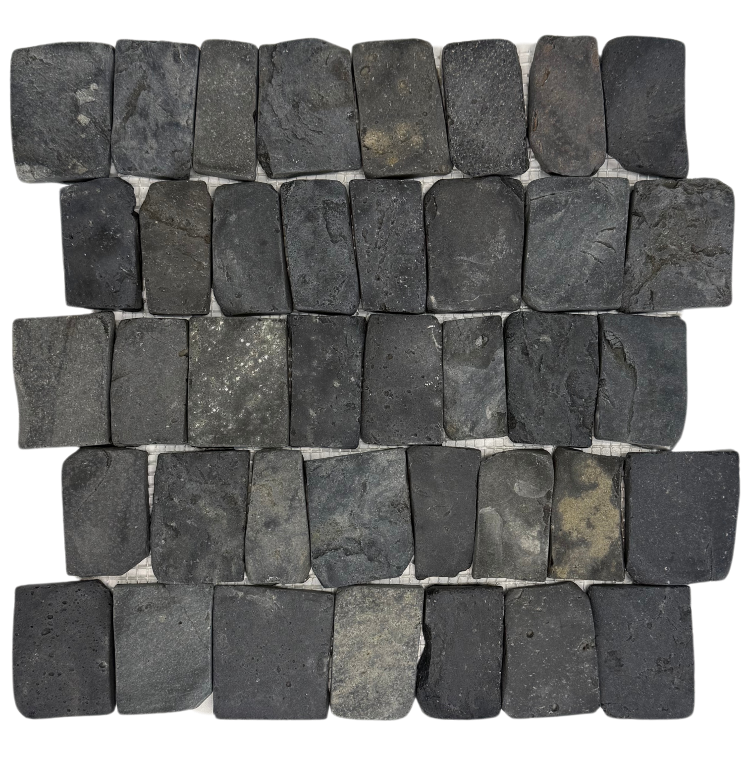 Alor stacked pebble mosaic