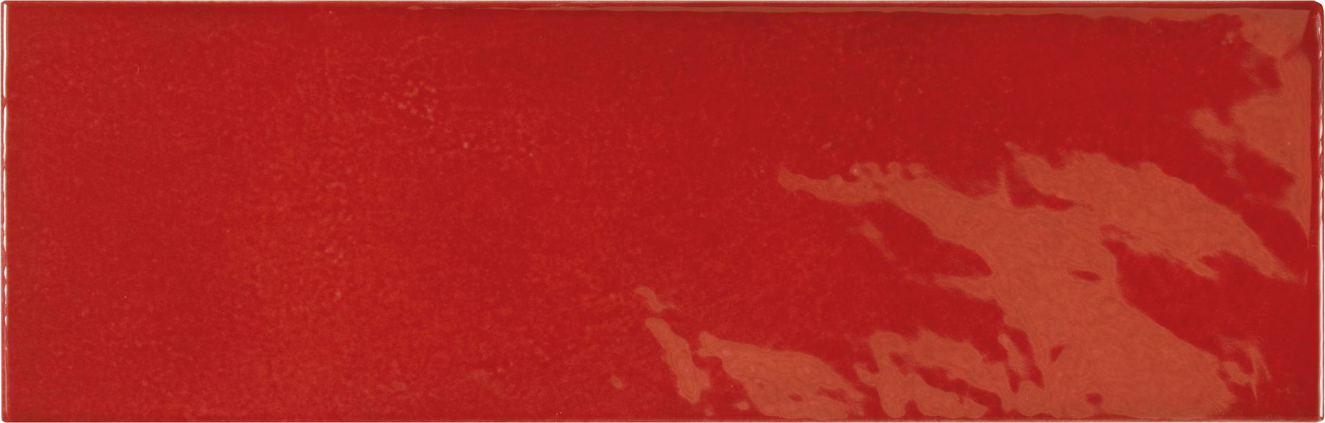 Village Volcanic Red tile with rich earth tones perfect for bold interiors