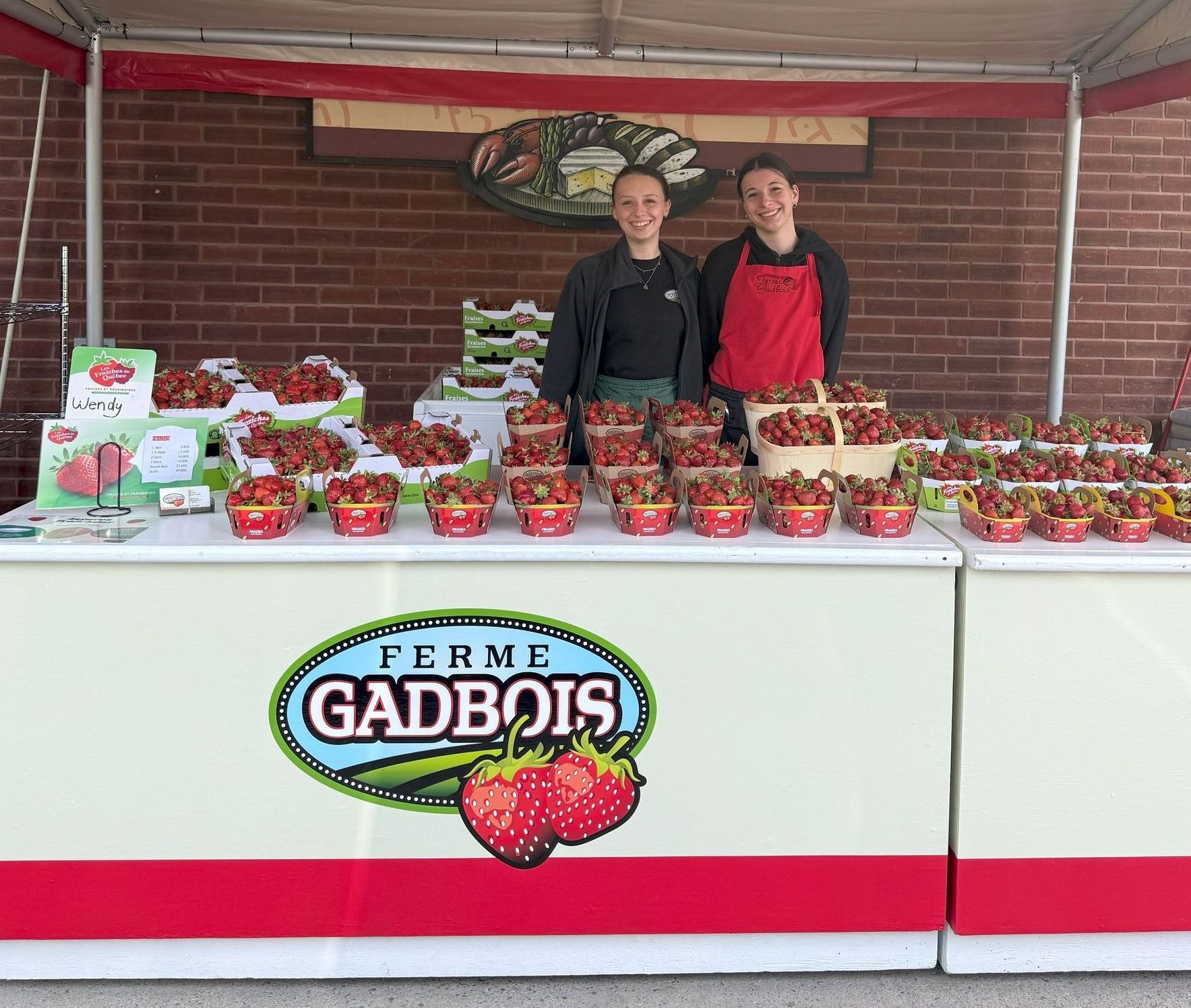 Ferme Gadbois kiosque St-Bruno