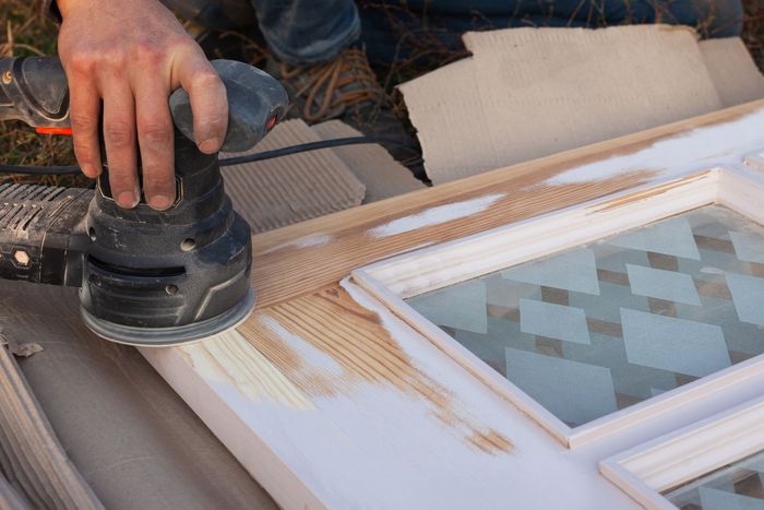 Preparing a door