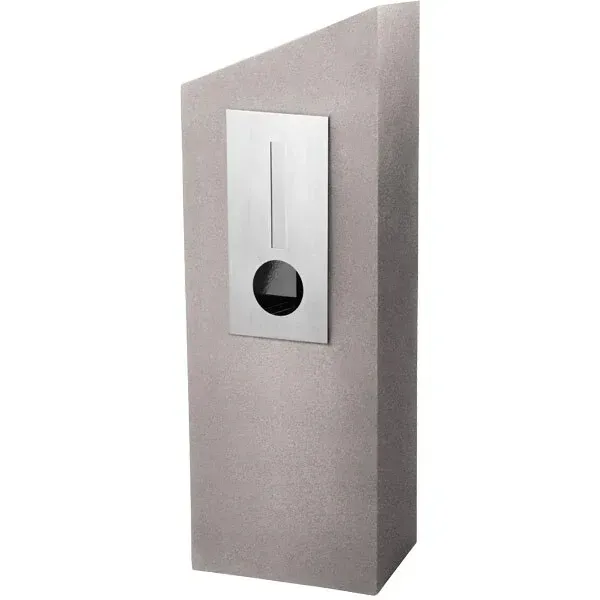 Barcelona Pillar Letterbox - Mocca — Quality Fences 4 U in Gympie, QLD