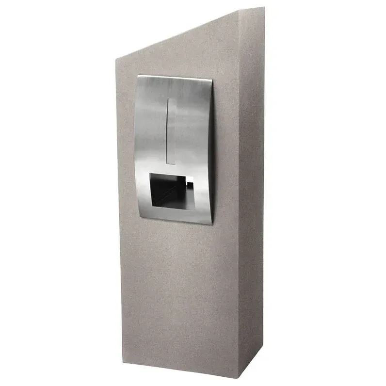 Monaco Pillar Letterbox - Mocca — Quality Fences 4 U in Gympie, QLD