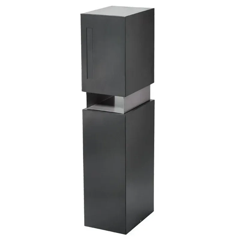 Valencia Pillar Letterbox - Charcoal — Quality Fences 4 U in Gympie, QLD