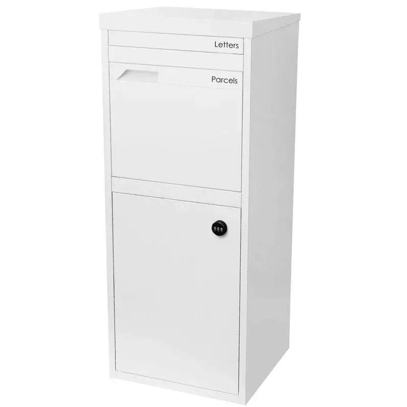 Parcel Pal 2 Pillar Letterbox - White — Quality Fences 4 U in Gympie, QLD