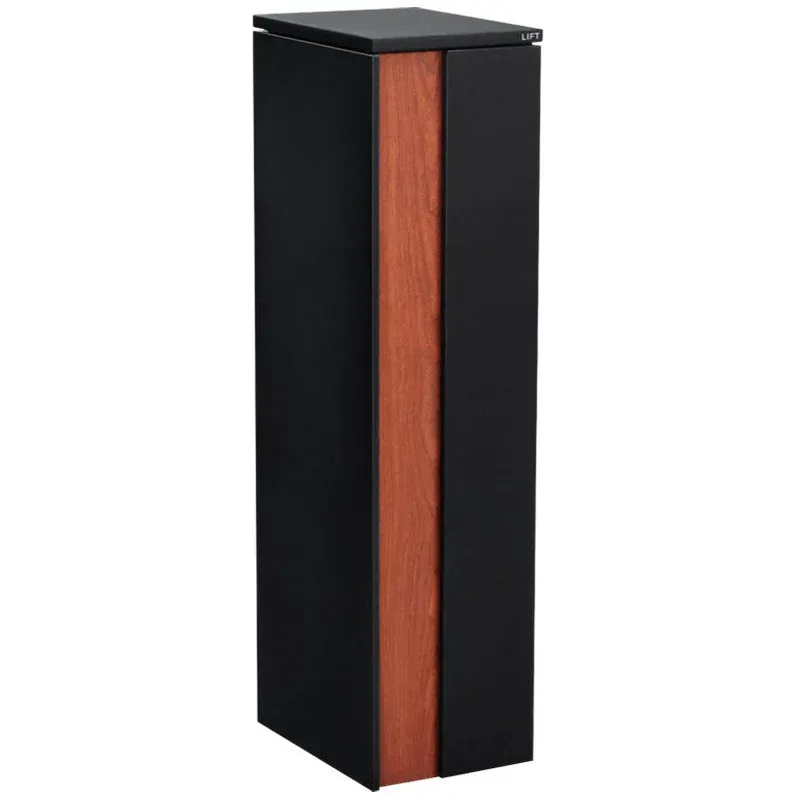 Camden Large Parcel Pillar Letterbox - Merbau — Quality Fences 4 U in Gympie, QLD