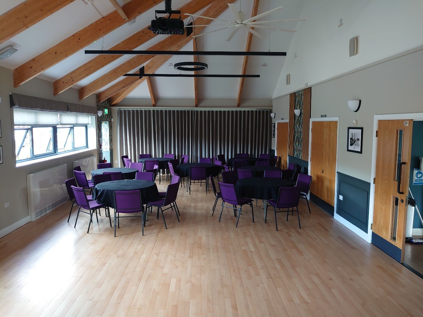 The new and improved main hall!