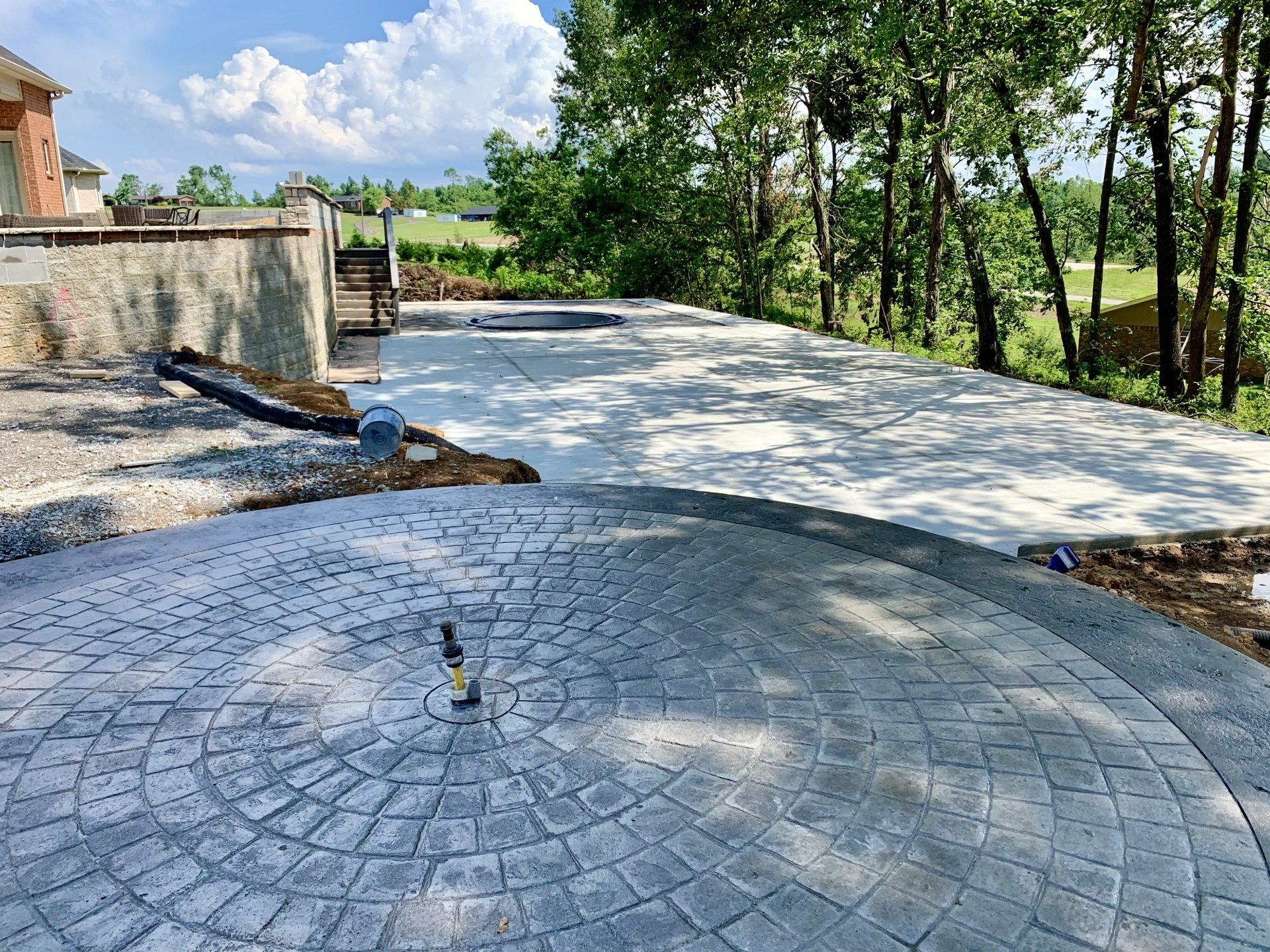 stamped concrete
